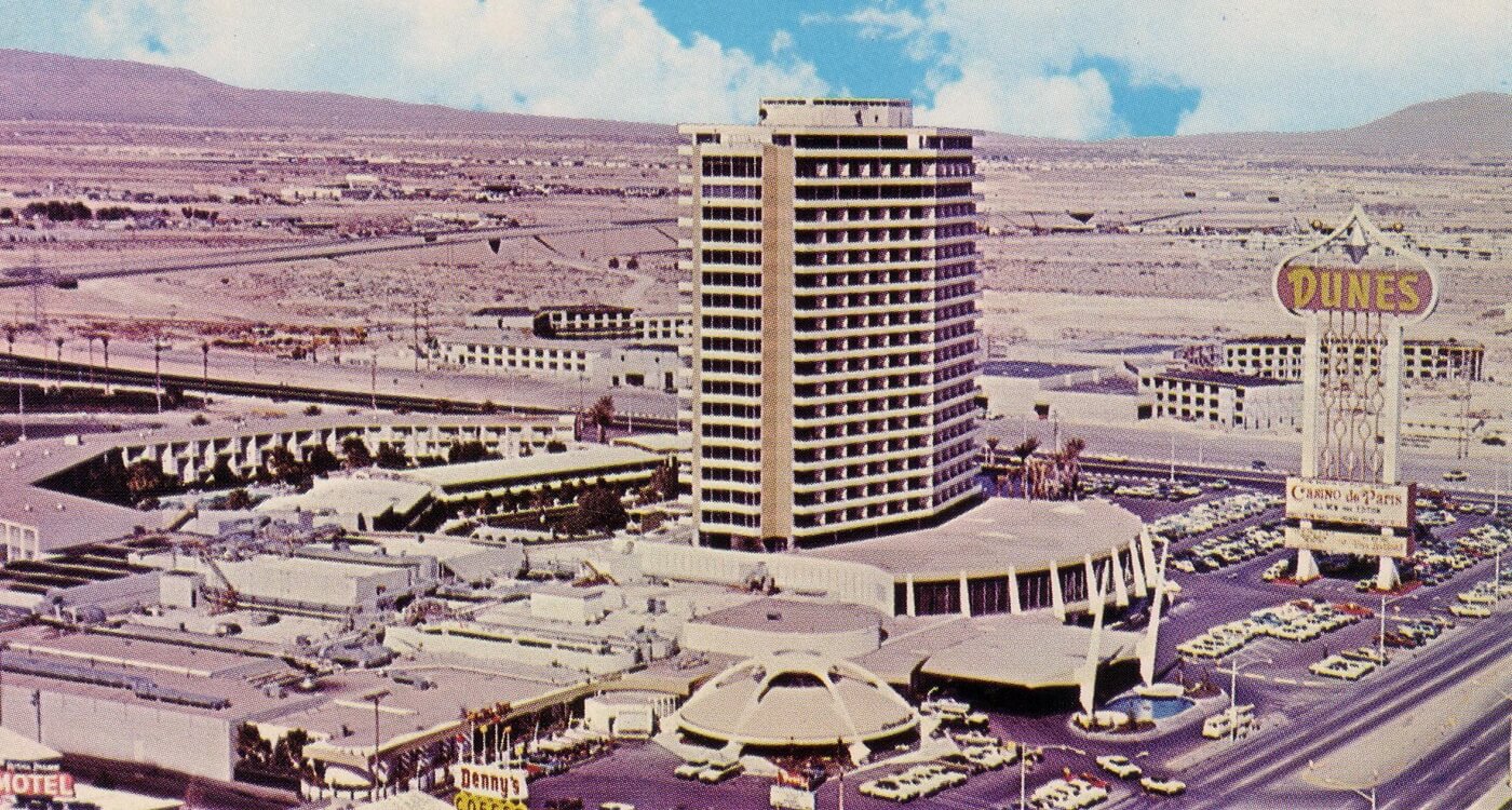 Old photo of Dunes Casino