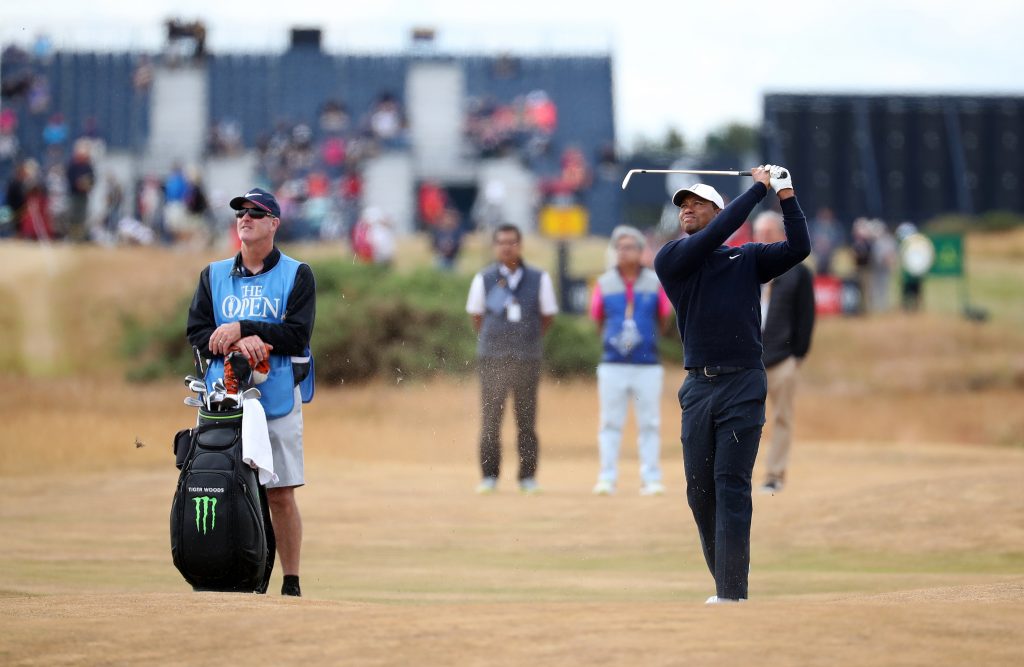 The ground is a ready to back Tiger Woods 2018 British Open odds