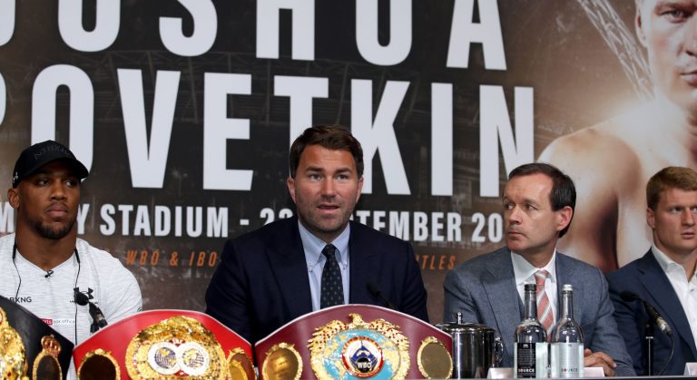 Anthony Joshua round betting