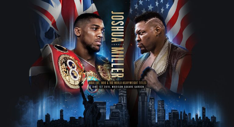 Joshua vs Miller boxing fight