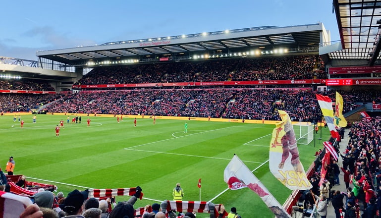 Anfield Liverpool Football Club