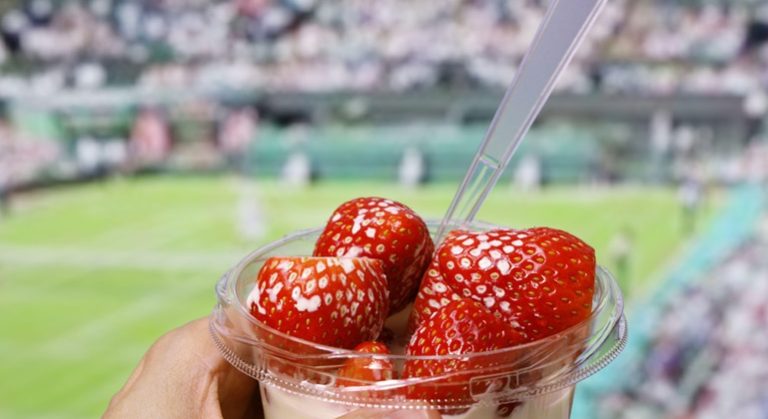Wimbledon Strawberries and Cream