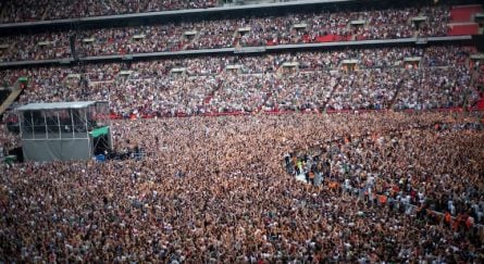 Arctic Monkeys Music Concert Crowd