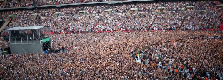 Arctic Monkeys Music Concert Crowd