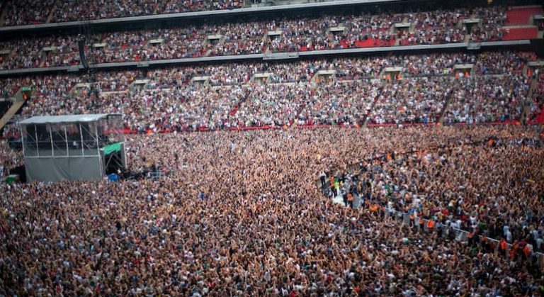 Arctic Monkeys Music Concert Crowd