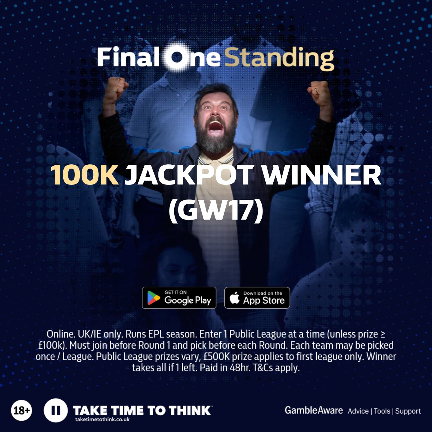 Final One Standing Van Dijk Header wins William Hill Punter